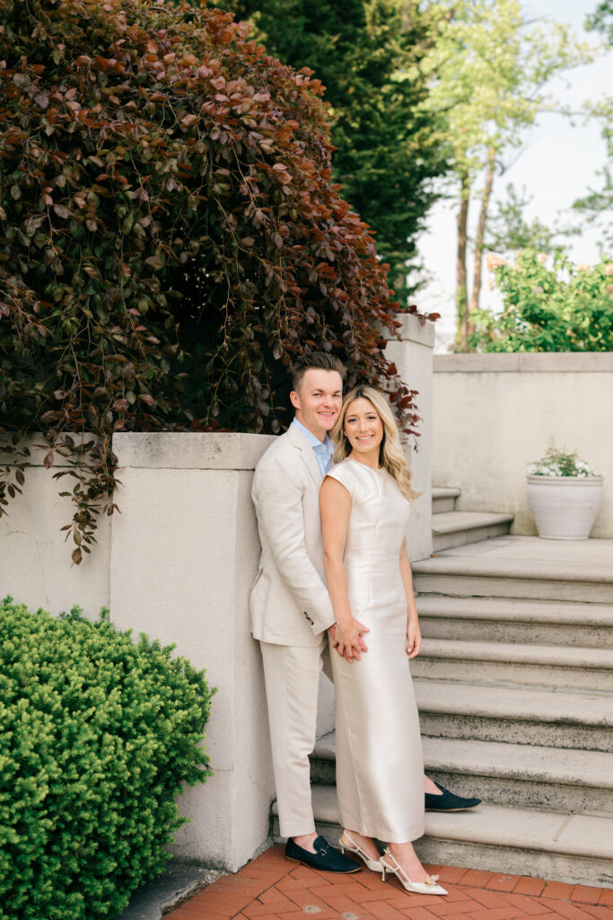 War Memorial Engagement Photos in Grosse Pointe, Michigan